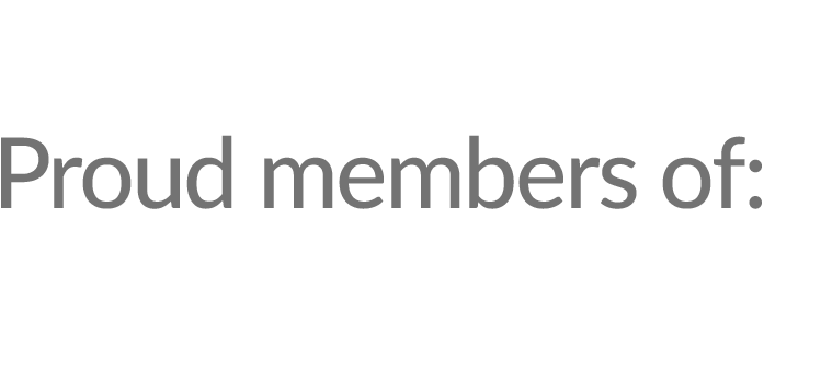 Proud members of: